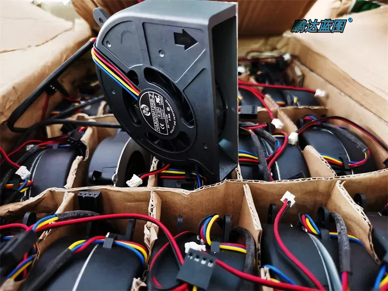 pa 88*83 * 22mm Double Ball 12V All-in-One High-Turn PWM Temperature Control 8.8cm Turbine Blower Cooling Fan