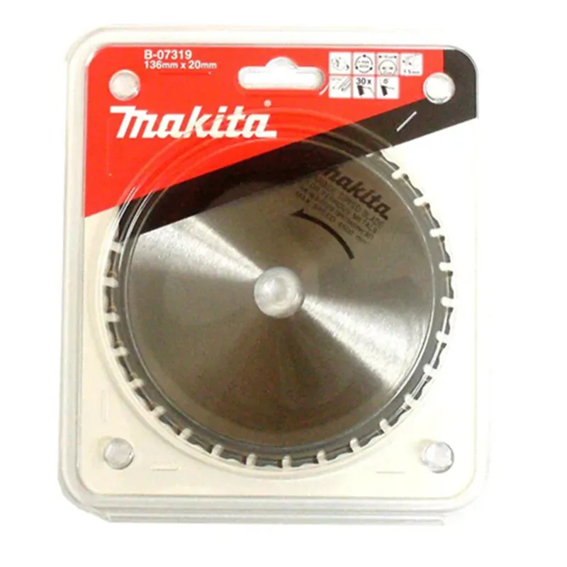Circular Viu a Lâmina Bcs550 Dcs552z Dcs552 136x1.5x20 mm Ajuste ao Woodworking do Aço Suave Cortando 30t B07319 Makita-bcs550z