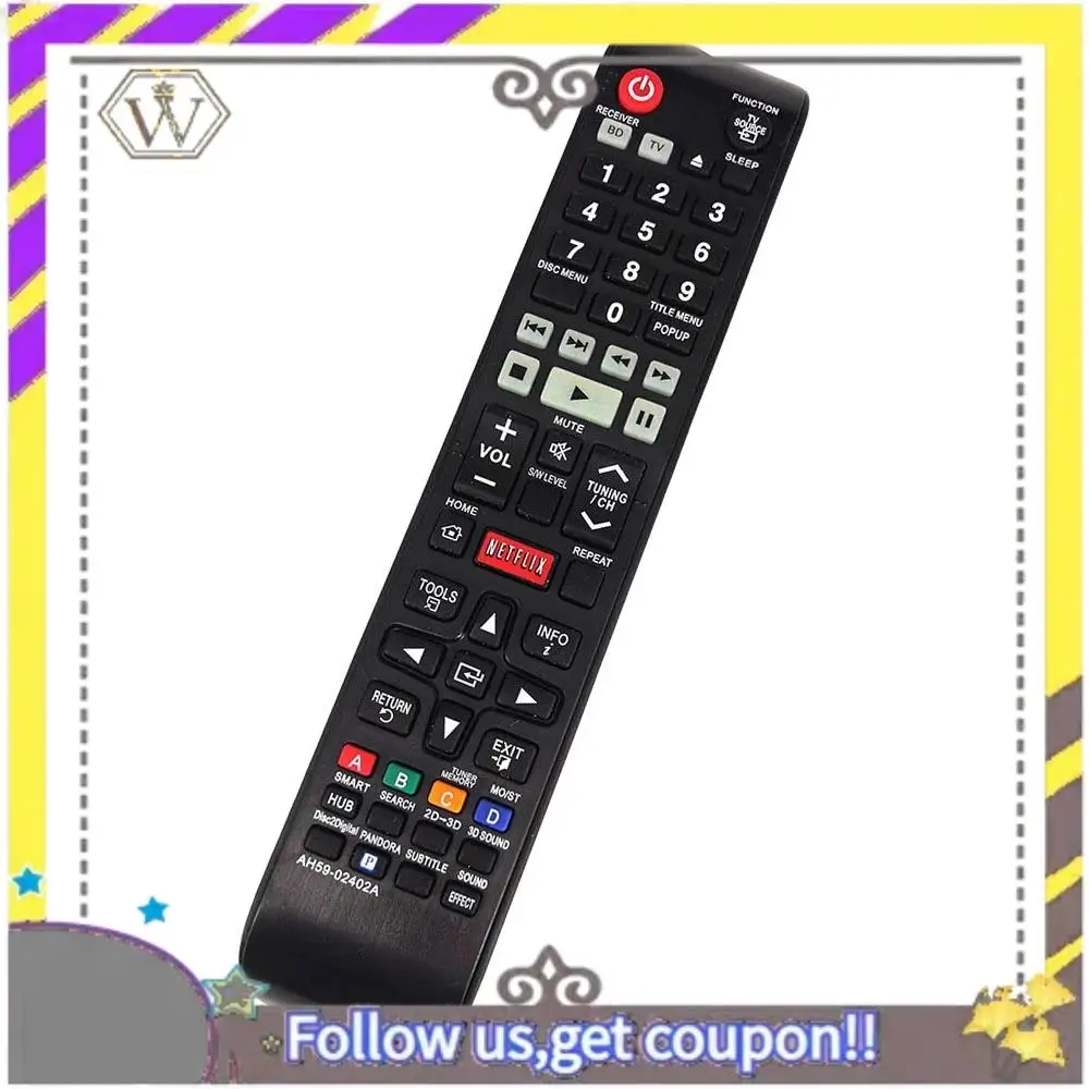 

Новый пульт дистанционного управления для домашнего кинотеатра SAMSUNG BD TV AH59-02402A HT-E5500W 02408A