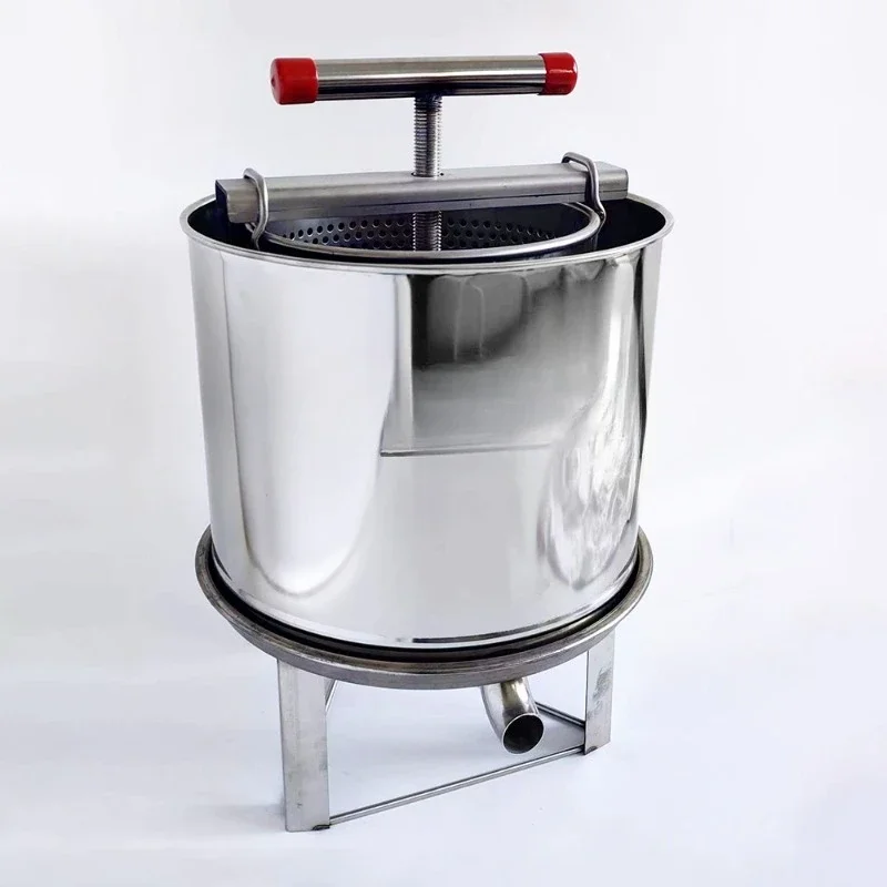 

Splash-proof cover honey press, small household manual honey press