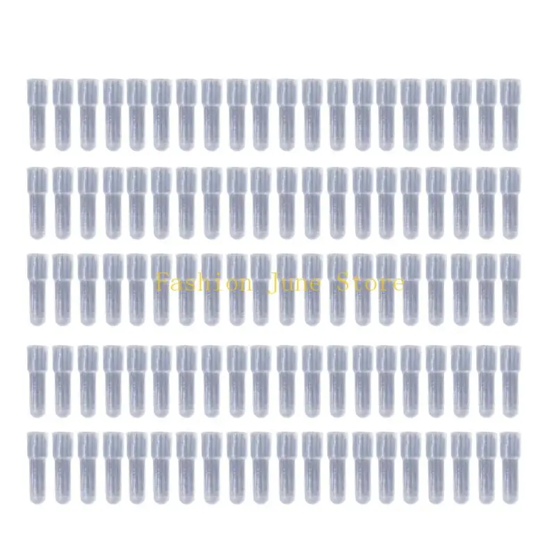 N5KA Lapel Pin Backs with Soft Silicone Coverage, Protective End Covers for Brooches, Awards and Craft Jewelry Findings