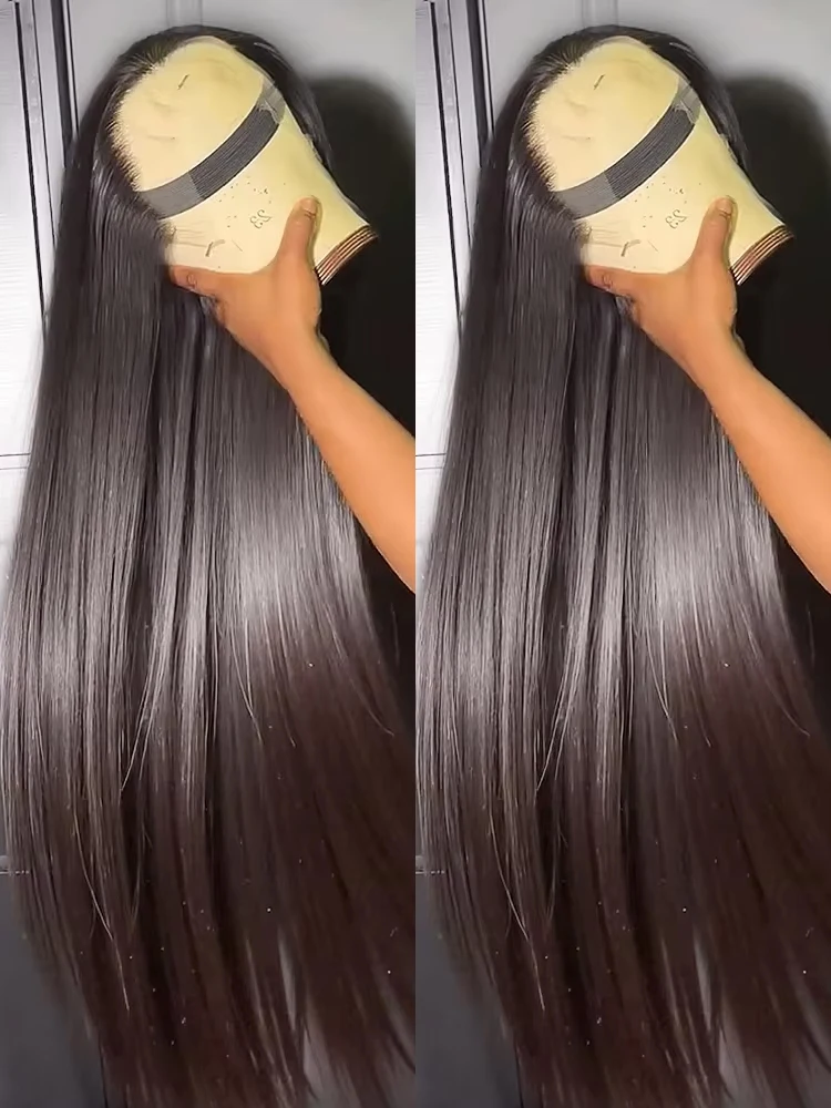 

Невидимый парик из натуральных волос Bone Straight с HD-кружевом, имитирующим кожу, 40 дюймов, 13x4, 13x6, с фронтальной частью из кружева, плотность 250, для женщин, предварительно прорезанный.