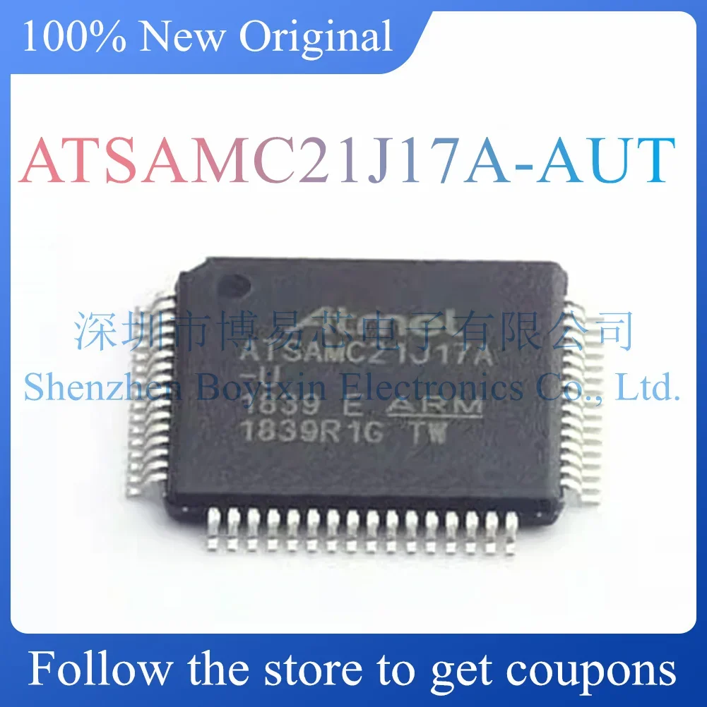 

NEW ATSAMC21J17A-AUT.Original Product.LQFP-64