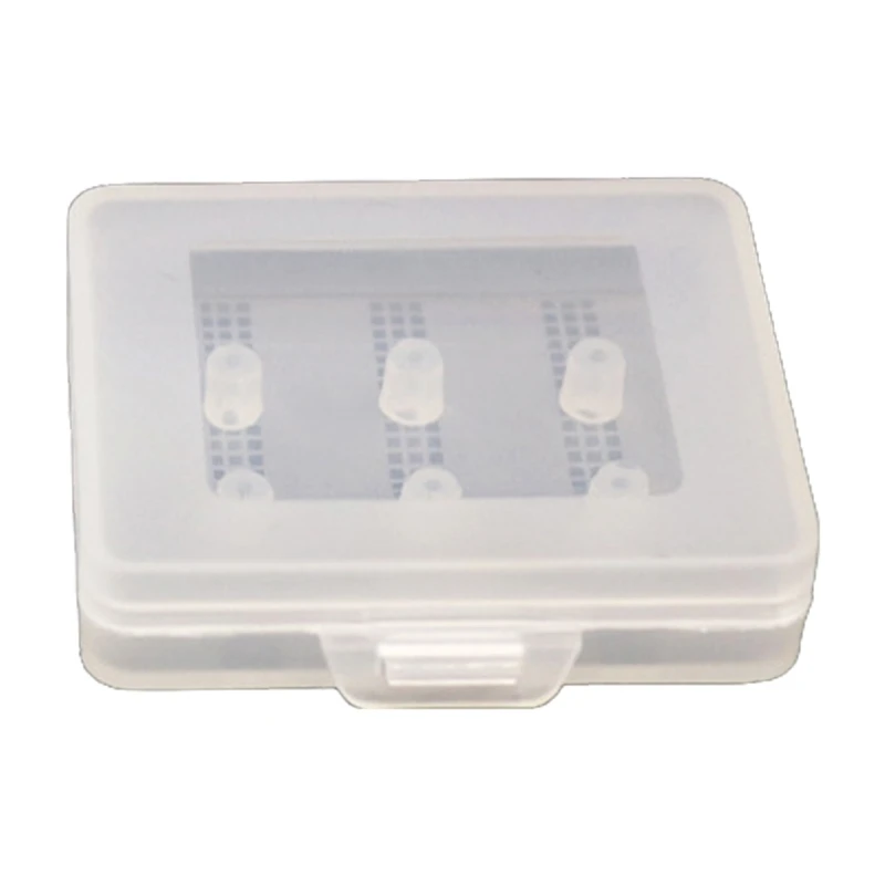 Small Earphone Eartips Storage Box, Transparent and Durability, Eartips Holder for Everyday Traveling Carry Holder