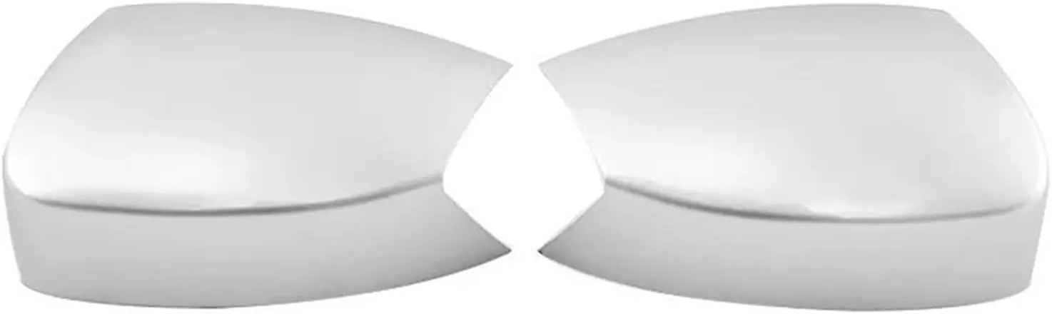 1Pair ABS Plastic Car Side Mirror Cover Chrome For Ford S-Max Kuga Mk1 2008-2014