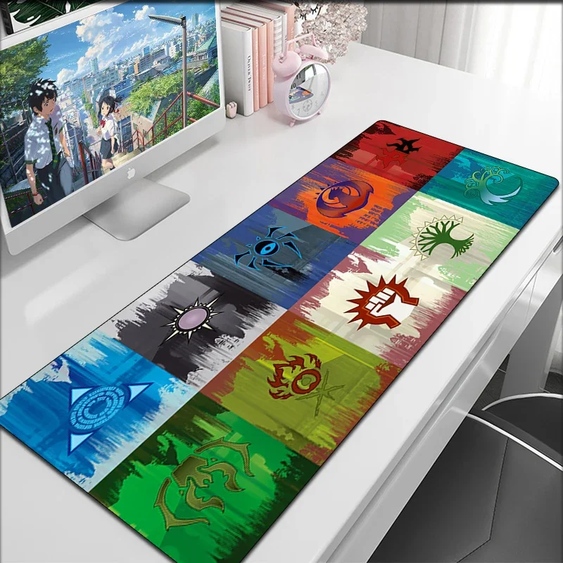 Tapis de souris de jeu M-Magic The Gathering, tapis de jeu, sous-marin Gamer, accessoires de bureau, média, Deskvirus, 900x400, polymères