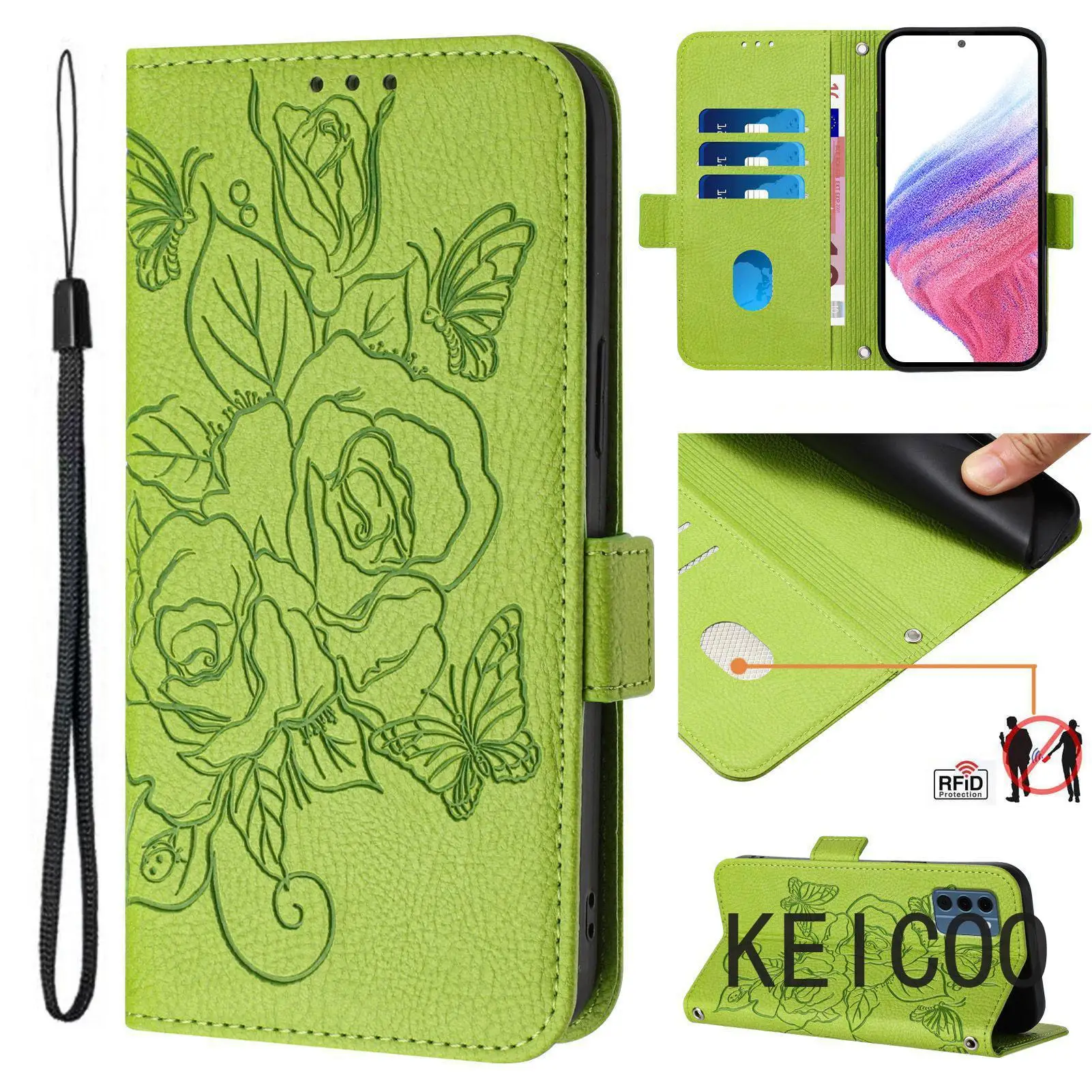 Cover For Nokia C300 G42 G310 G400 HMD Pulse Pro 5G Pattern Printed rose leather phone case Solid color cell Phone Jacket Shell