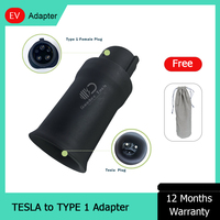 Hot Sale Tesla To Type 1 EV Adapter 48A 50A 250 V Electric Car Charger Connector For SAE J1772 Type 1 Electric Vehicles Charging