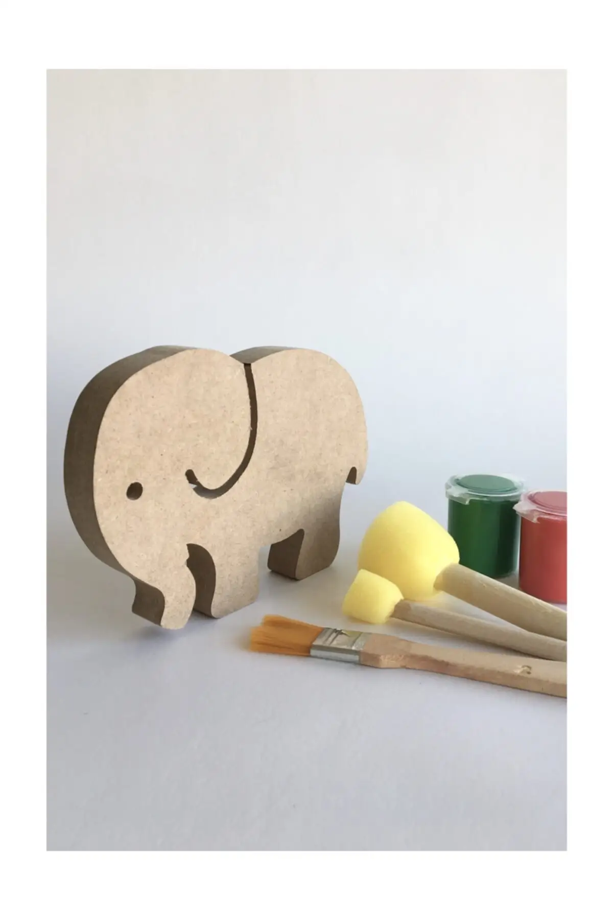 Hout Schilderen Set-Leuke Olifant