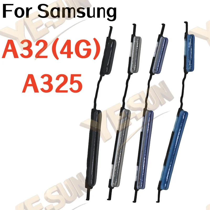 For Samsung Galaxy A31  A32   A33  A325  A326  Volume Up Down Buttons Keys Side Button Side Volume Buttons