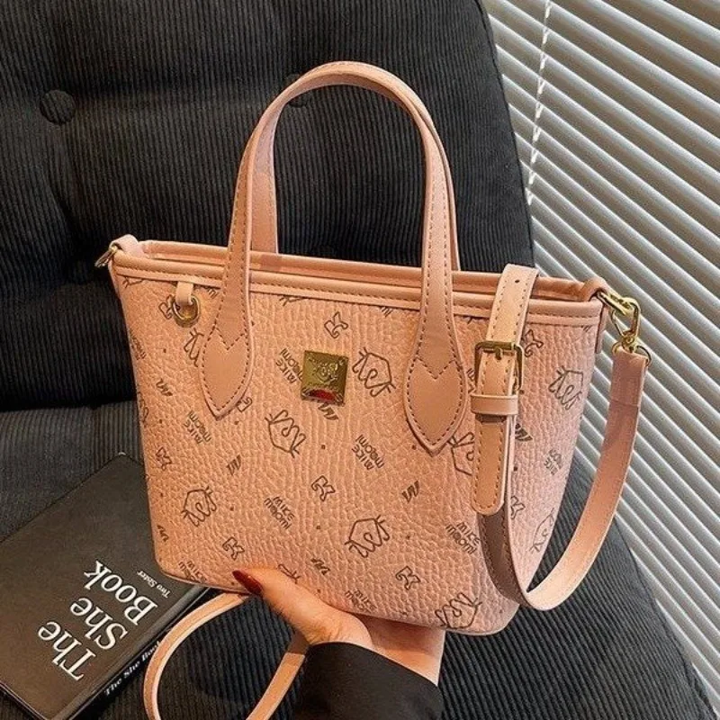 

Минималистичная модная сумка для подгузников, женская сумка через плечо, дизайнерская сумка-мессенджер, элегантная кожаная сумка-тоут большой вместимости.