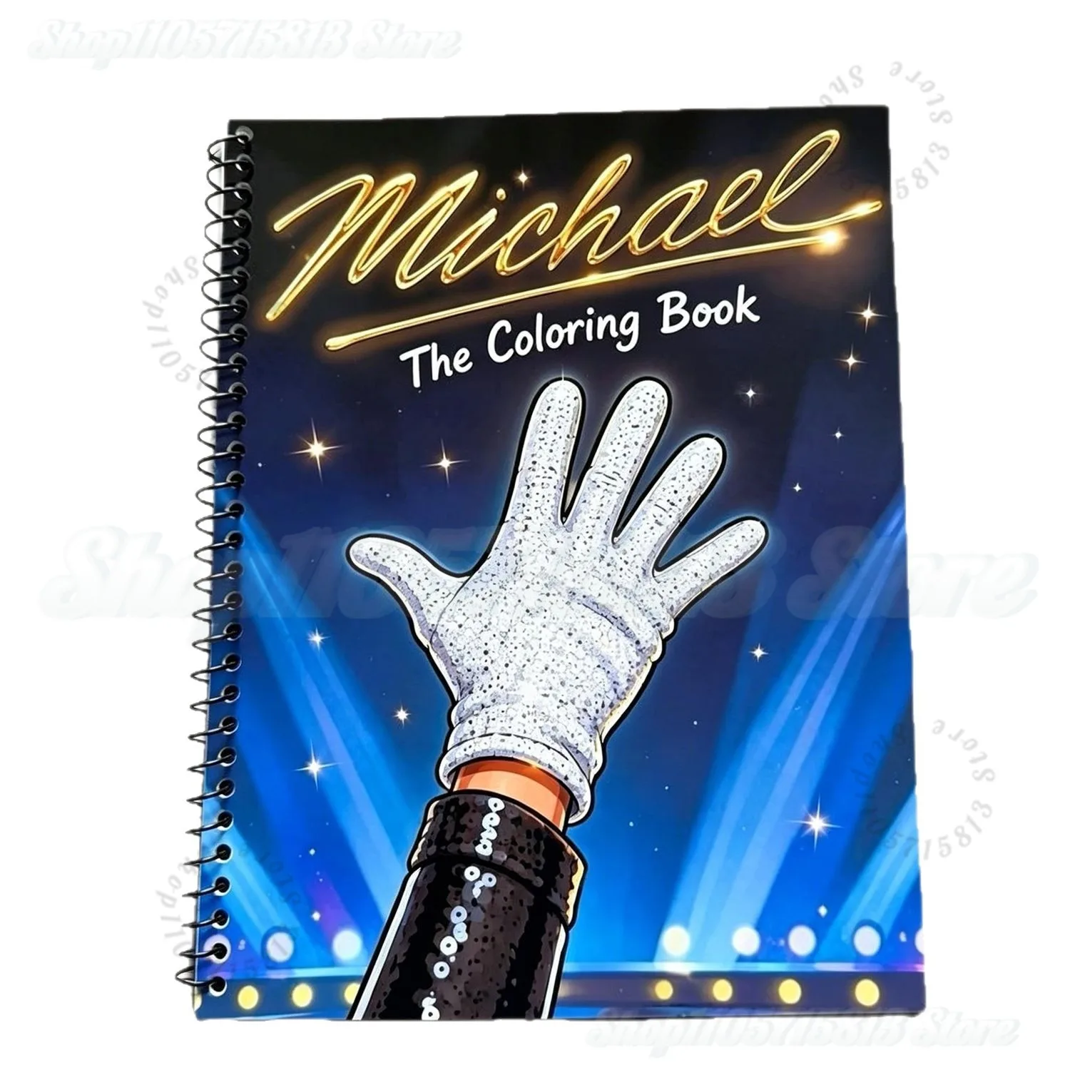 Michael Jackson, der König des Pop, Malbuch für Erwachsene, Stressabbau, Zeichenheft, Popmusik-Fan, Partygeschenk