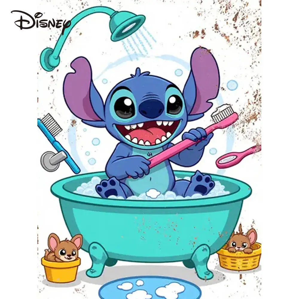 

Disney Diamond Mosaic Stitch Animal DIY Cartoon Full Square Round Diamond Painting Acrylic Craft Supplies Decor for home