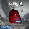 Toyota Highlander 2001-2007 용 자동차 미등 어셈블리 LED 자동 백 램프 업그레이드 하이라이트 깜박임 신호등 액세서리 6