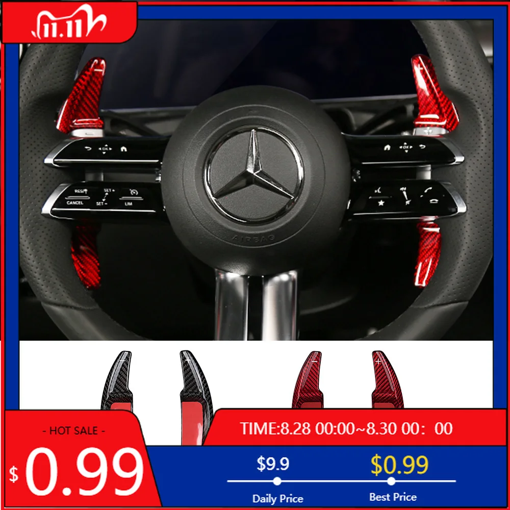 

Внутренние наклейки для Mercedes C S Class W206 W177 Facelift AMG Line EQE CLS SL63 E53 E63S Автомобильный руль, рычаг переключения передач Ext