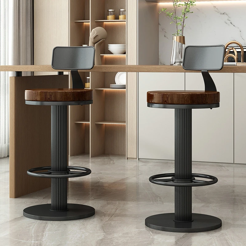 Stoelen Woonkamer Midden Eeuw Meubels Aanrecht Keuken Krukken Draaibare Barkruk Taburetes Altos Cocina Design Stoel Hoge Lounge