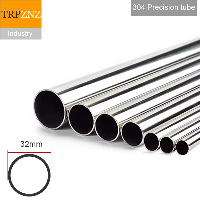 High quality 304 stainless steel tube precision pipe Outer diameter 32mm inner diameter 30mm 29mm 28mm 26mm tolerance 0.05mm