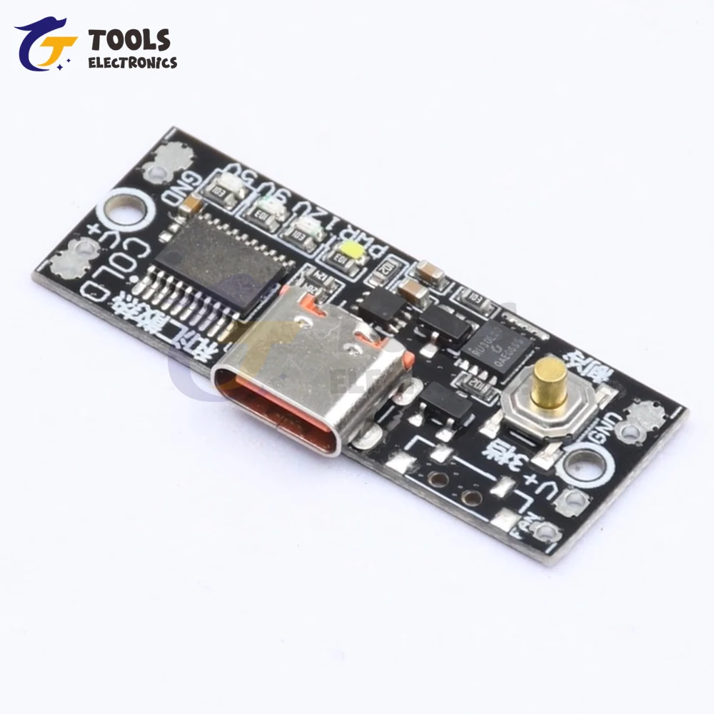 

5V/9V/12V Fast Charging Decoy Module Dual Output PD2.0 PD3.0 QC3.0 Multi-protocol Decoy Fast Charging Module Type-C Port