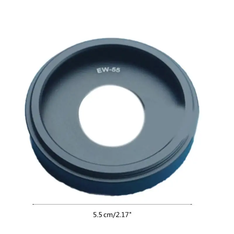 Pare-soleil en métal 652F EW-55 55mm pour caméras RF 28mm F2.8, bloc lumière parasite Durable