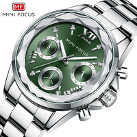 MINI FOCUS 0466 Fashion Quartz Watches for Woman Casual Wristwatch Luminous Calendar Waterproof Ladies Watch reloj para mujer