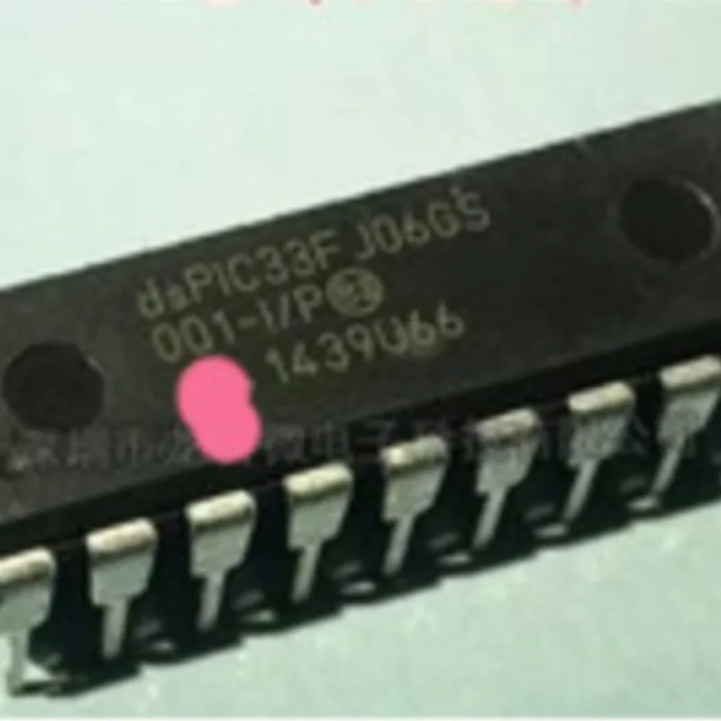 DSPIC33FJ06GS001-I/P DSPIC33FJ06GS001 dip18 5pcs