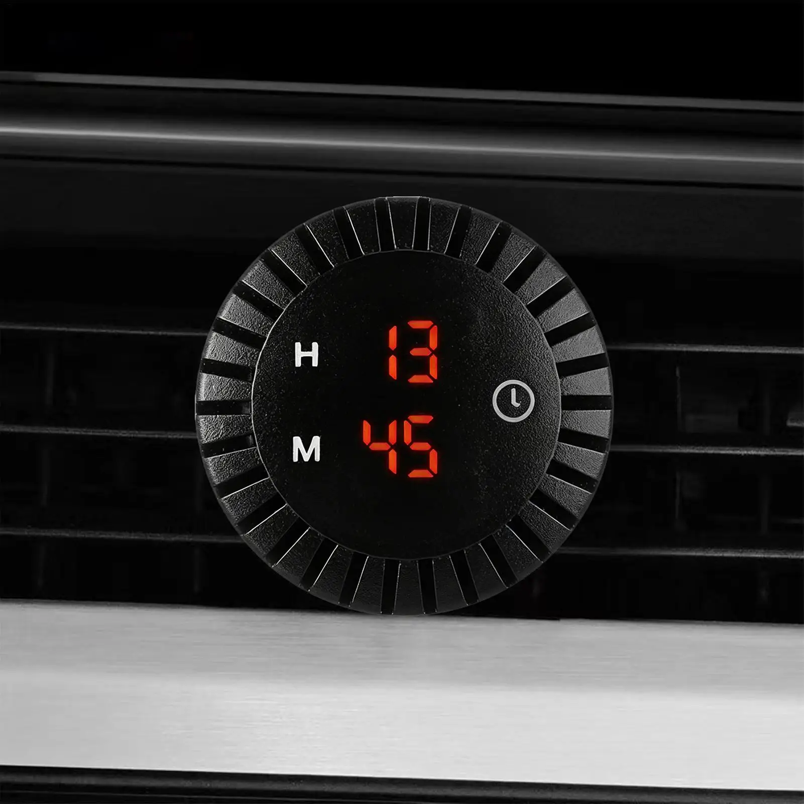 Clock For Motorcycle Waterproof LED Display 12 Volt 24 Volt Car Interior Touch Digital Clock For Men Women Drivers Owners