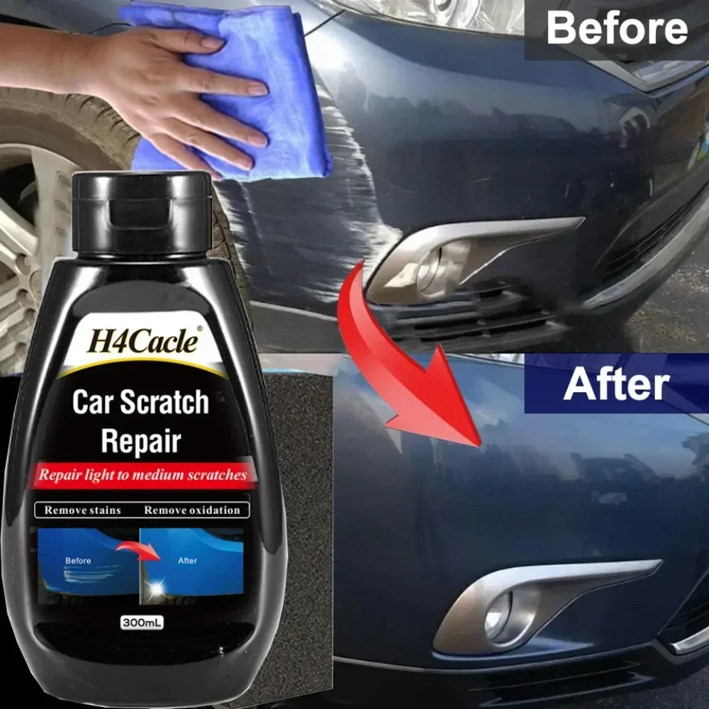 H4Cale Car Scratch Remover Agent Paint Scratch Repair Auto Body Grinding Compound Anti Scratch Wax Renovation Abrasive