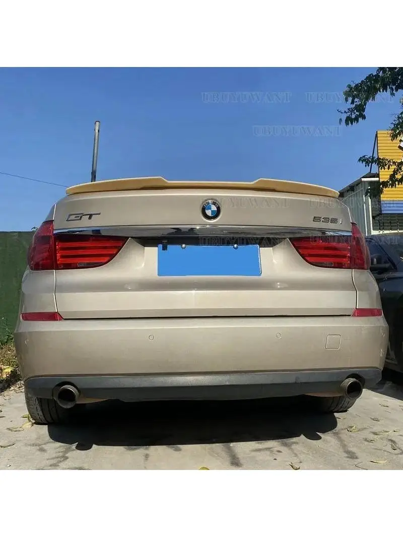 Couvercle de Coffre Arrière Noir Brcorporelle, Ailes de Spomicrophone de Voiture, Accessoires de Tuning, pour BMW Série 5 ightF07 2010-2017