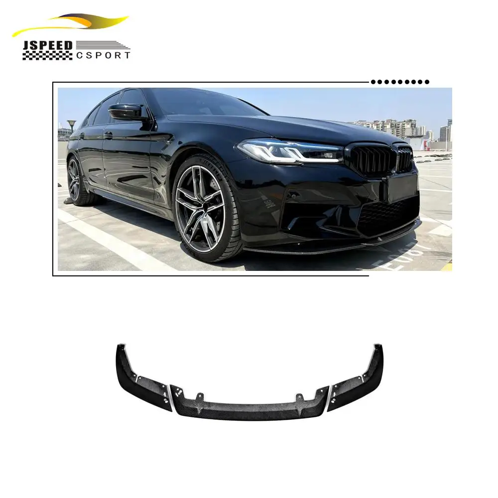 

Suitable for The BMW 5 Series F90 M5 2021 2022 uses JCSPORTLINE autoclave dry carbon fiber front bumper lip spoiler