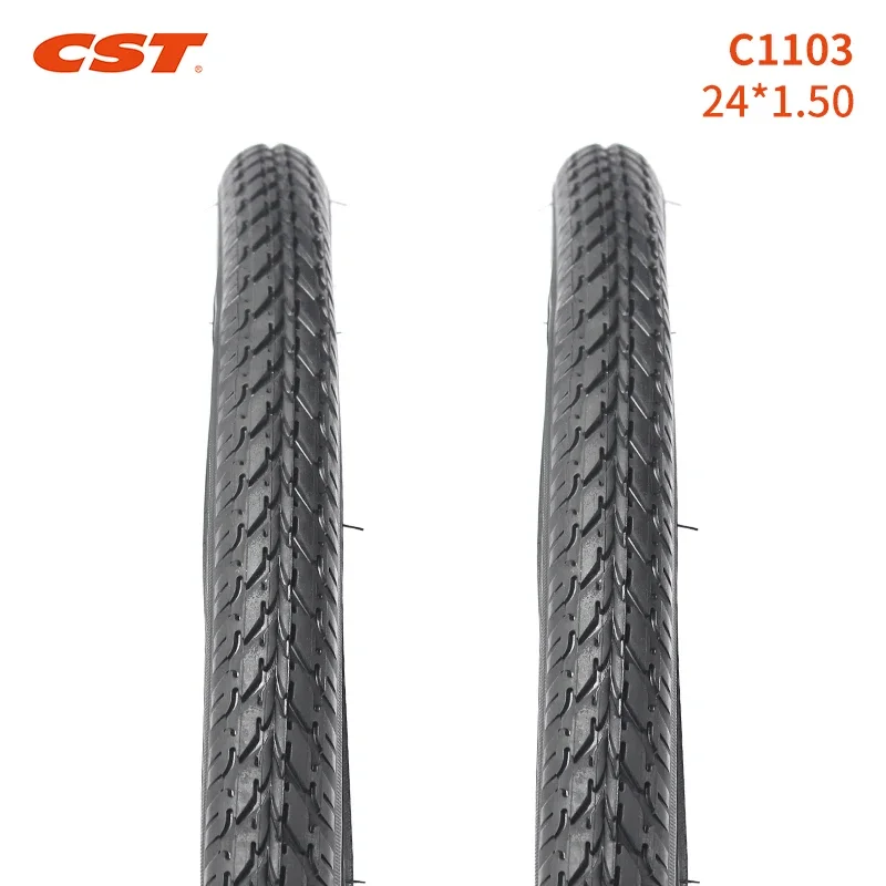 CST mountain bike tires 26x1.50 24 inches MTB Bicycle accessories 40-507 24*1.5 Antiskid and wear resistant bicycle tyre C1103