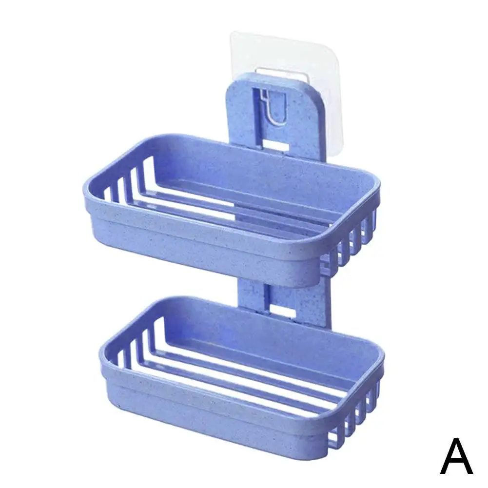 New Bathroom Dish Plate Case Home Shower Travel Hiking Soap Box Holder Box Soap Dispenser Rack Soap Container Plastic R4H3