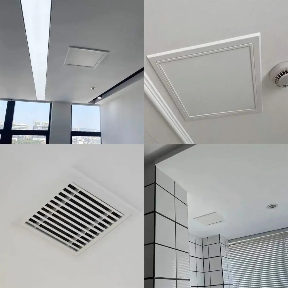 Universal White Access Panel Door Plastic Removable Inspection Hole Wall Access Doors Doors Wall Ceiling