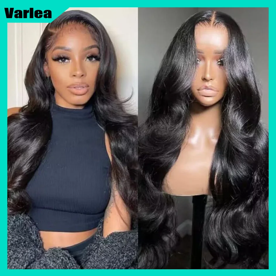 Varlea 40 Inch 200% Density Body Wave 13x6 Hd Lace Frontal Wig Brazilian 13x4 Lace Front Human Hair Loose Body Wave For Women