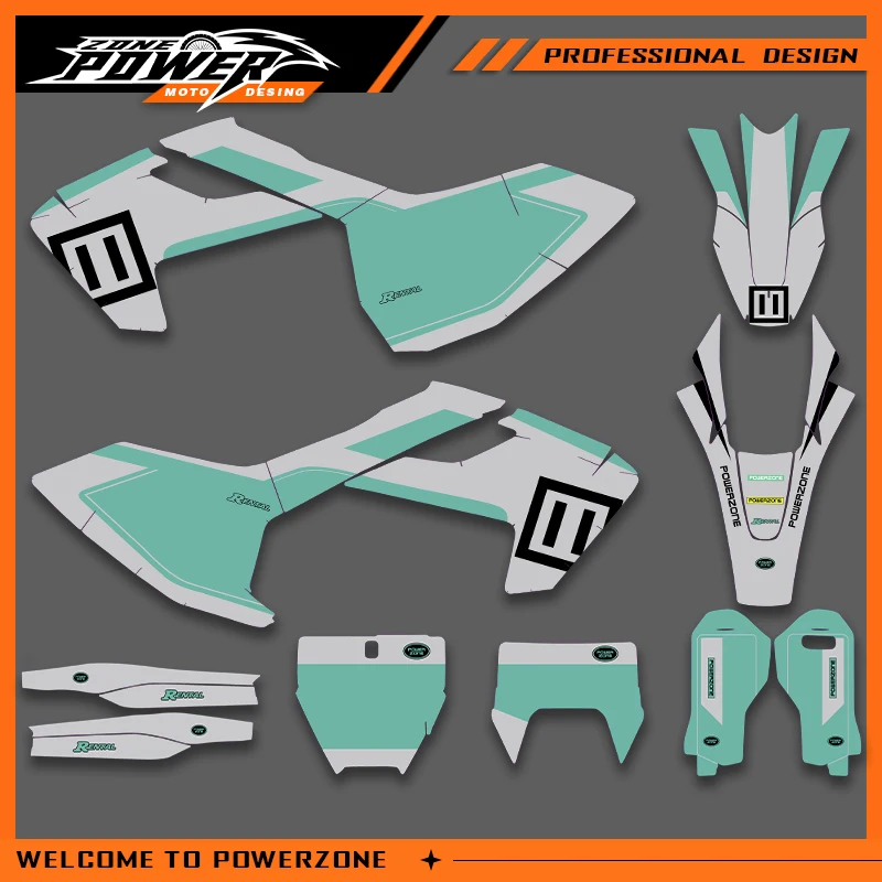 

Наборы графических наклеек POWERZONE для Husqvarna 2016 2017 2018 TC FC TX FX FS 2017 2018 2019 TE FE по индивидуальному заказу 03