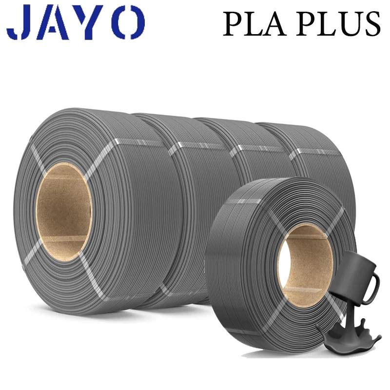 Filamento stampante 3D JAYO PLA PLUS 1,75 mm ±0,02 mm pla più materiali filamento senza bolla e FDM per stampa 3D 1,1 kg/rotolo