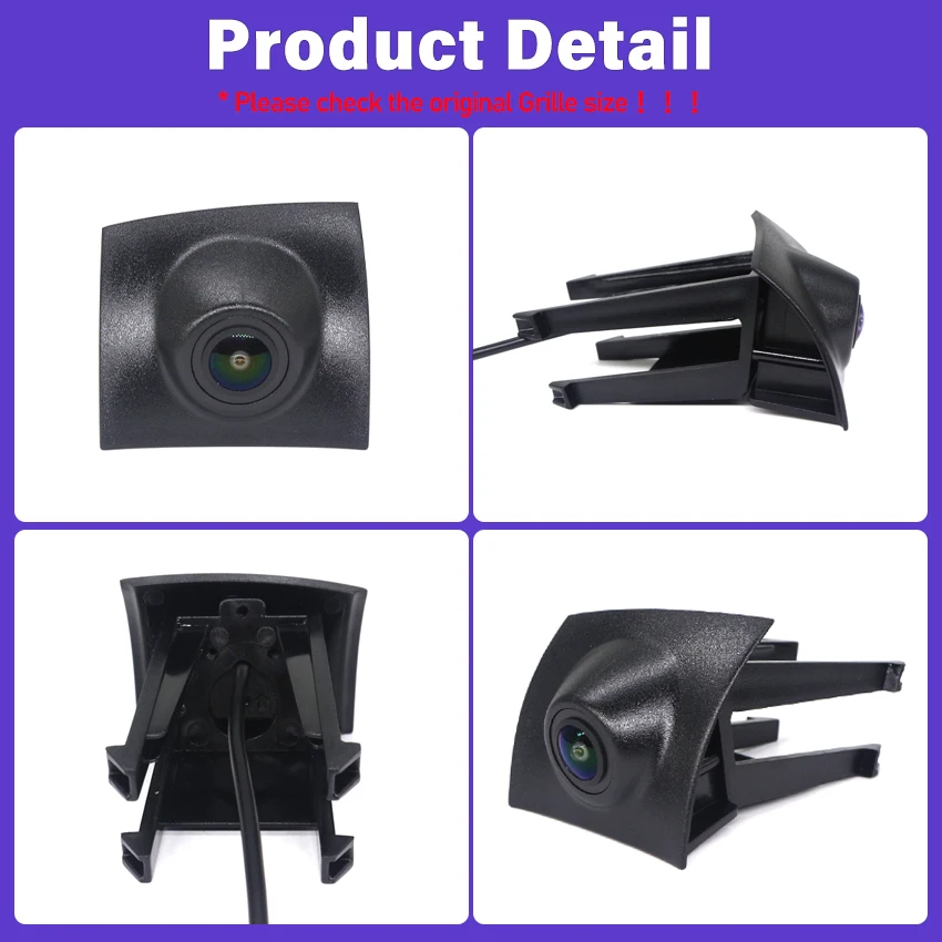 AHD 1080P HD CCD Car Front View Parking Night Vision Positive Waterproof Logo Camera For BMW X5 X6 F16 F15 2014 2015 2016 2017 view 4
