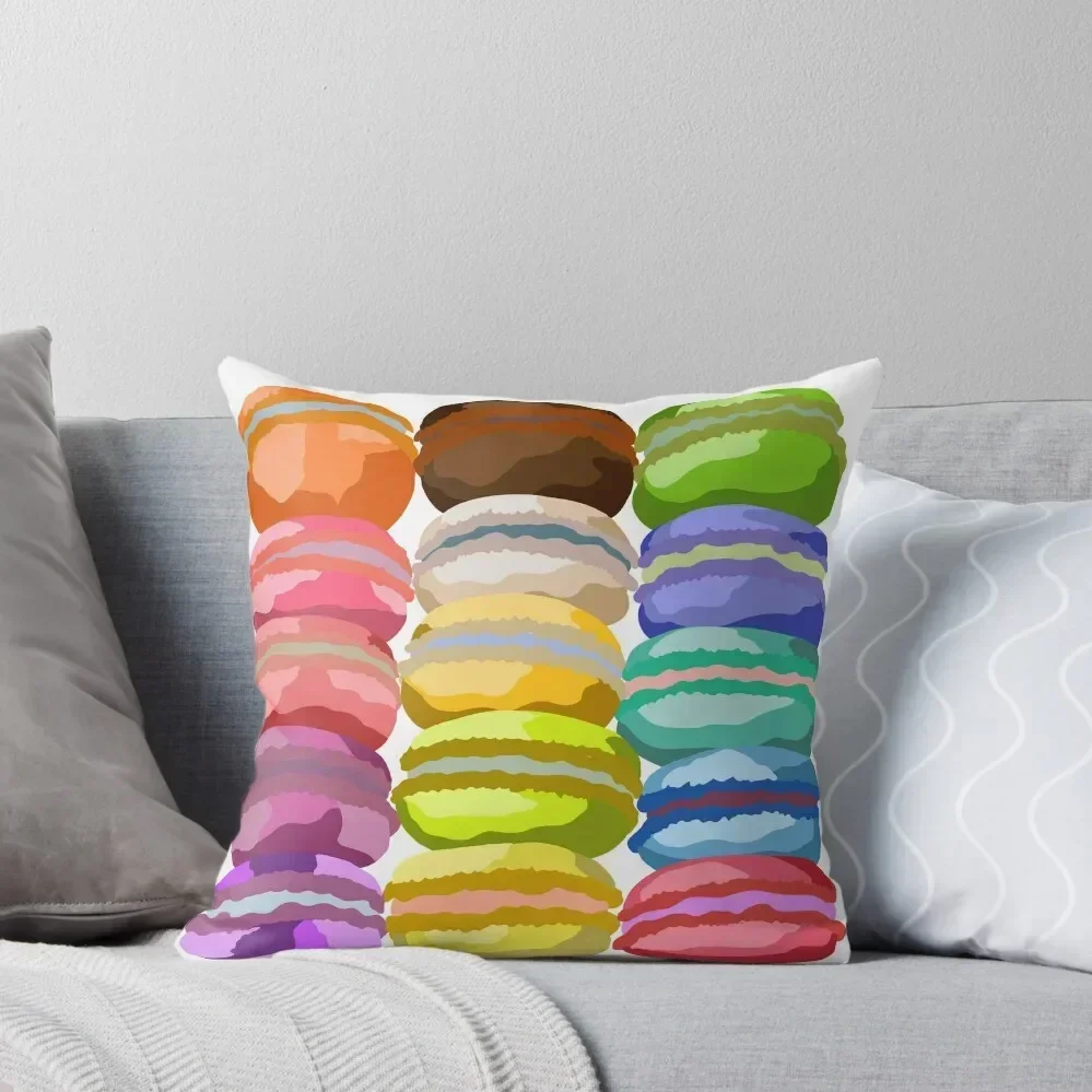 

Macarons Throw Pillow Sofa Cushion Cover Cusions Cover Room decorating items ornamental pillows pillow