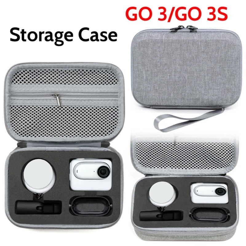 

Portable Shockproof Storage Case Waterproof Carrying Bag for GO 3S Camera With Organized Pockets