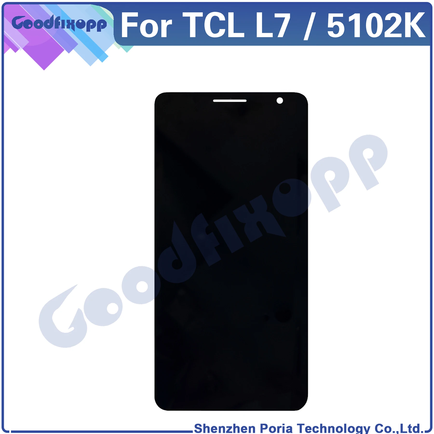 شاشة تعمل باللمس محول الأرقام الجمعية ، شاشة LCD ، إصلاح أجزاء ، استبدال ل TCL L7 ، 5102 ، 5102K