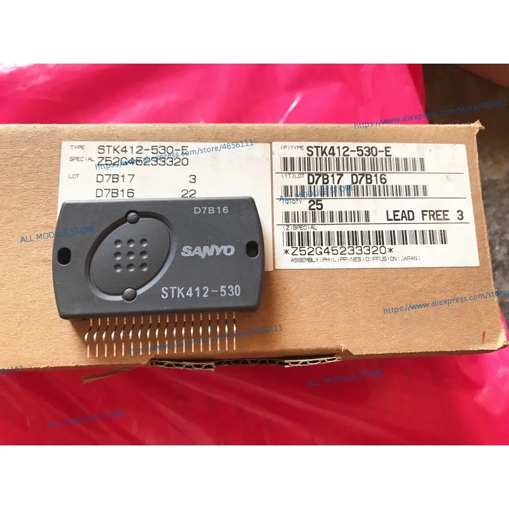 STK412-530 STK412-400 STK413-530 FREE SHIPPING NEW AND ORIGINAL MODULE