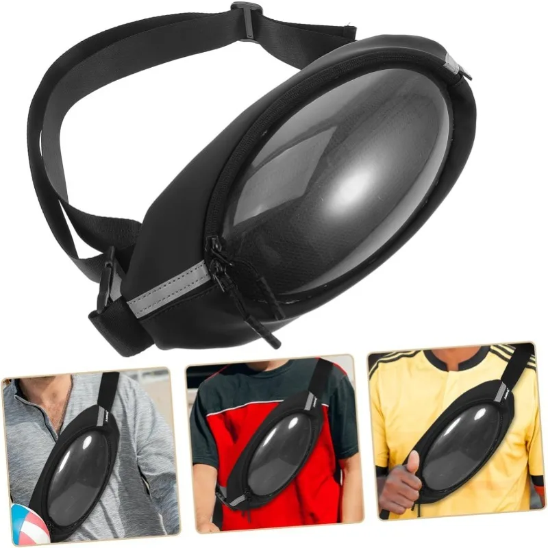 

Fashion Transparent Crossbody Bags Men Waterproof Ride Waist Packs Travel Chest Bag Unisex Fanny Pack Sport Storage Shoulder Bag