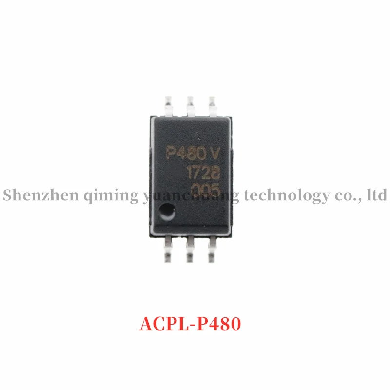 

ACPL-P480-500E SOP - 6 new original optical isolator IC 3750 VRMS logic output