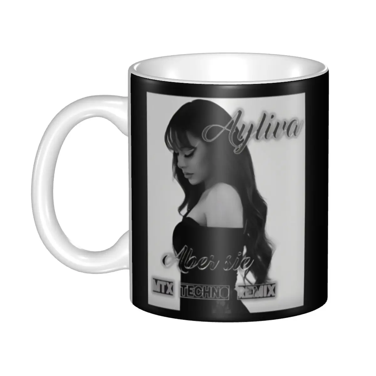 Custom German Singer Ayliva Coffee Mugs DIY Ceramic Mug Cup Creative Present