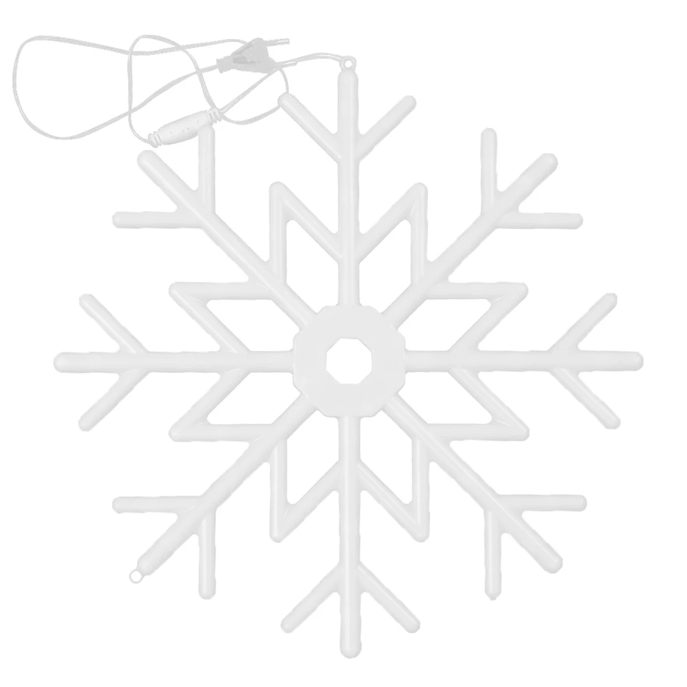 светодиодная уличная лампа в виде снежинки