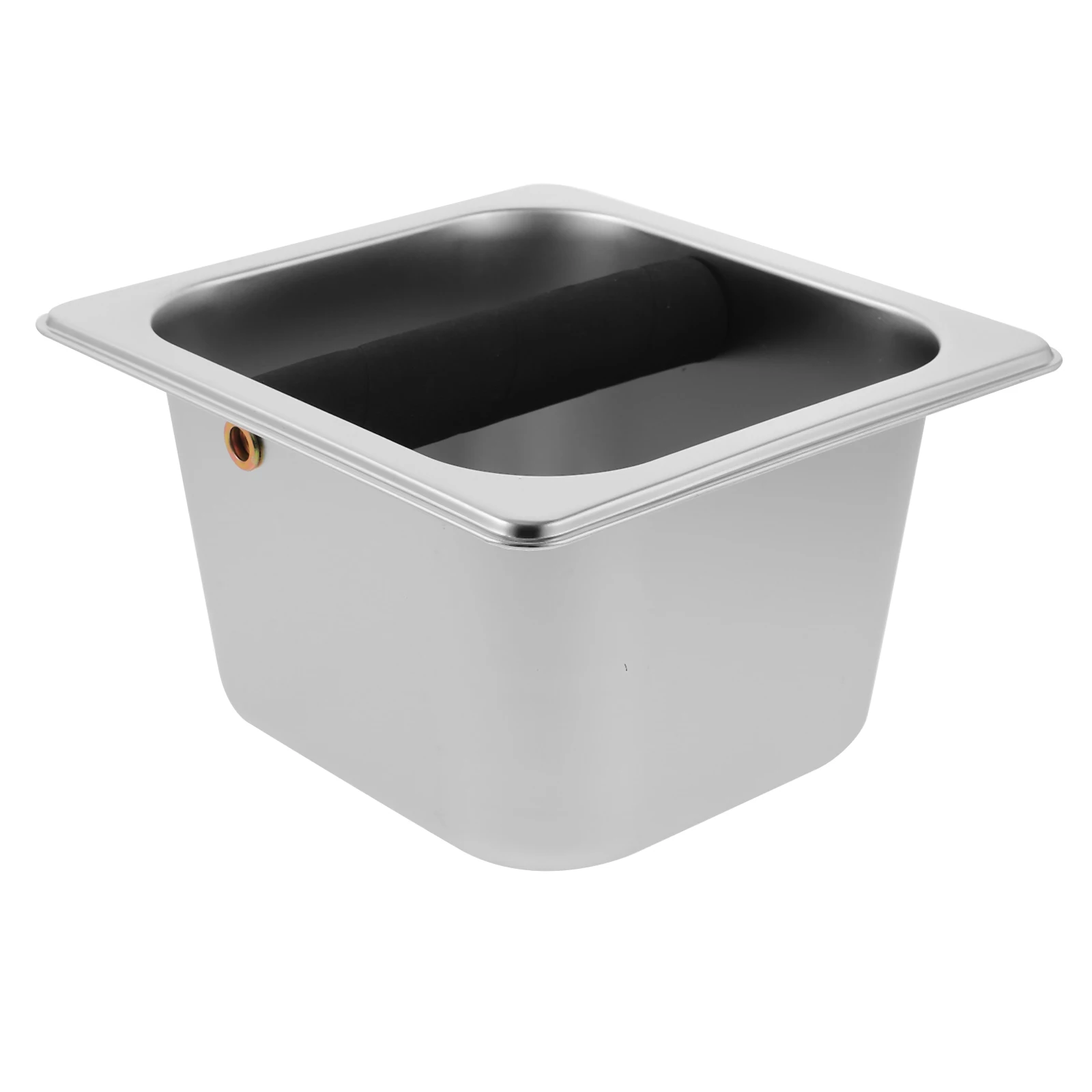 

Stainless Steel Grounds Bucket Espresso for Home Espresso Bar Coffee Shop Waste Bin Container