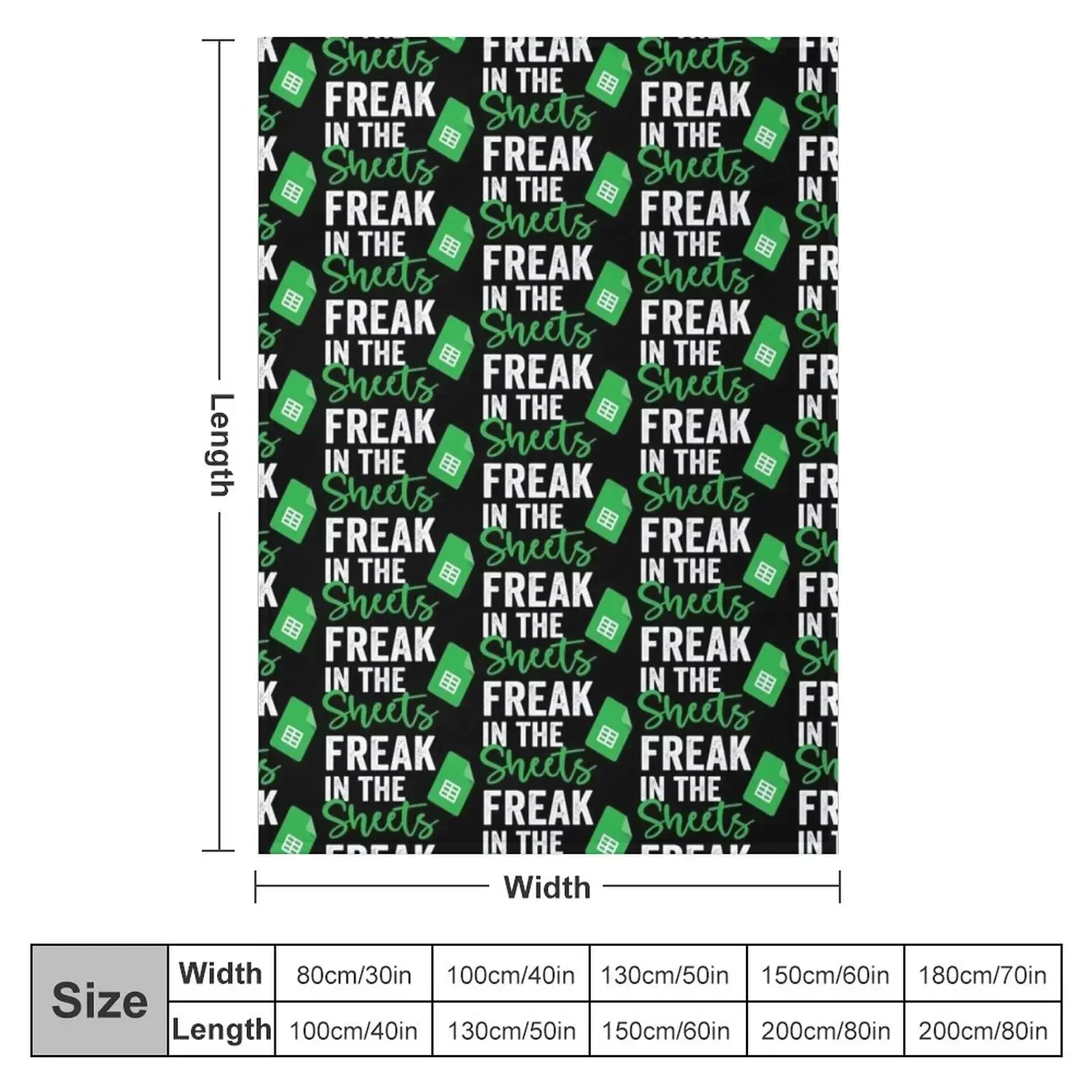 FREAK IN THE SHEETS Throw Blanket couch cozy soft plush fuzzy picnic outdoor blanket