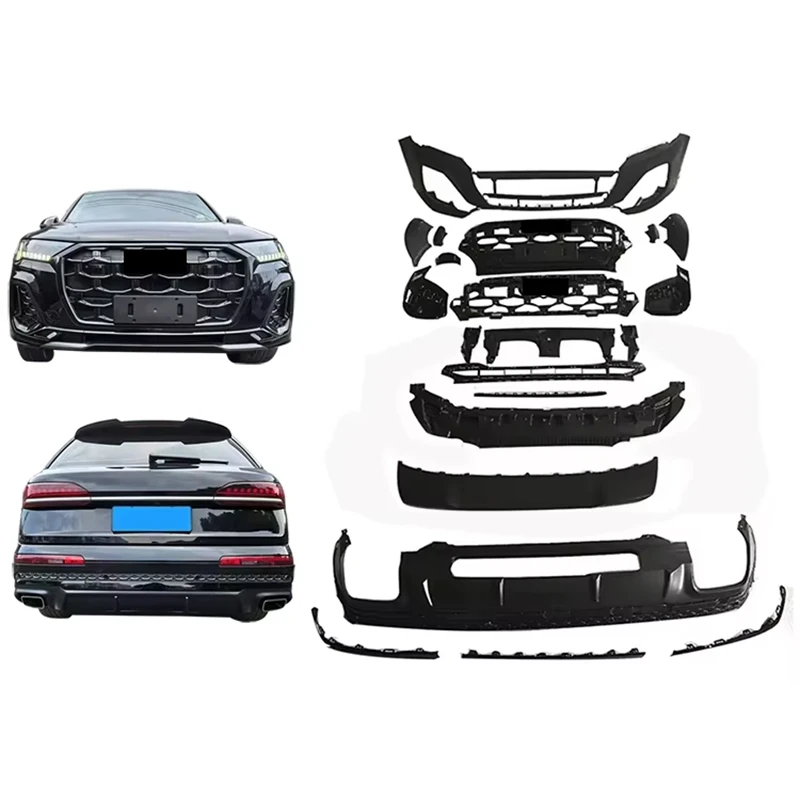 

New Products Car Body Kit Old Upgrade to 2025 Style Front Bumper with Rear Diffuser for Q7 SQ7 2020-2023 to 2025