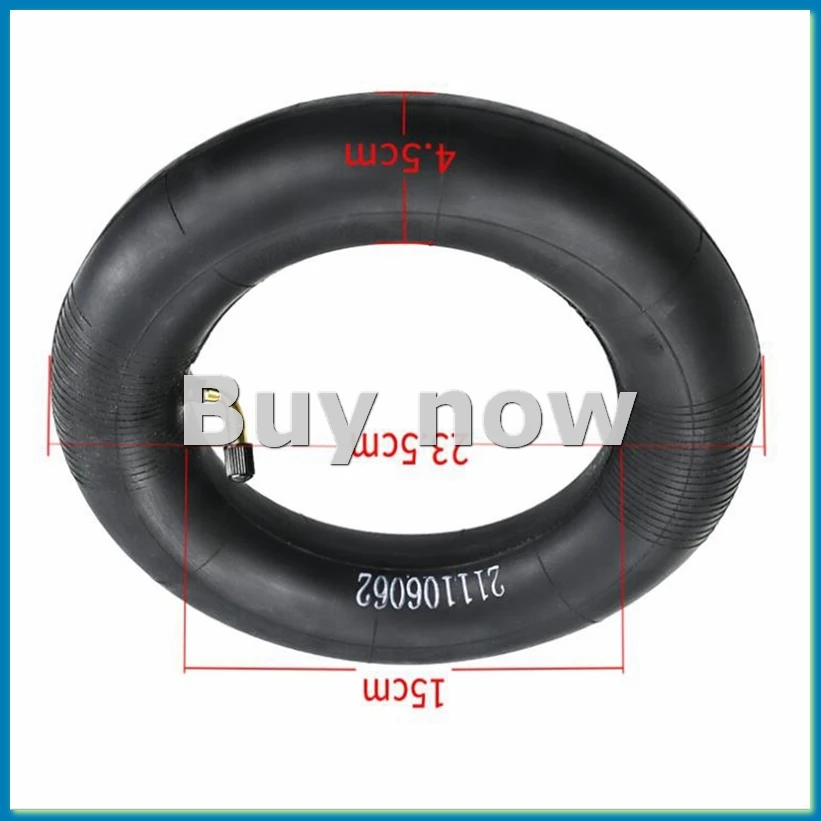 2Pcs Inner Tube Universal 10X2.5/10X2.75 Tube Innertube with Bent Valve 45 Degree Valve for 10 Inch Electric Scooter-ABHG