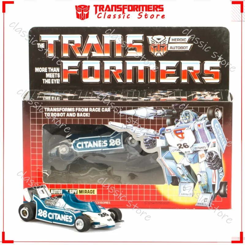 Jouets Transformers classiques G1, réédition KO édition Mirage Cybertron Autobots, figurines d'action, cadeaux à collectionner, en Stock
