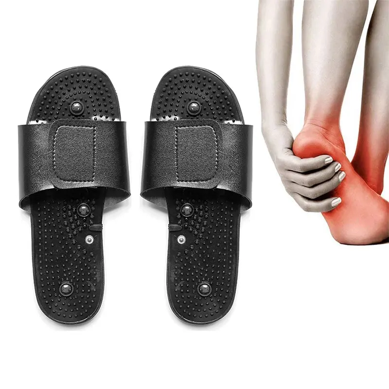 

Foot Massage Slippers Foot Reflexology TENS EMS Acupuncture Therapy Massager Accessories Electrode Massage Body Feet Relaxing